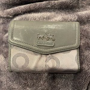 Grey Coach Wallet
